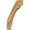 Ekena Millwork 4"W x 22"D x 34"H Merced Rough Sawn Knee Brace, Western Red Cedar BRC04X22X34MRC00RWR - alternate 1